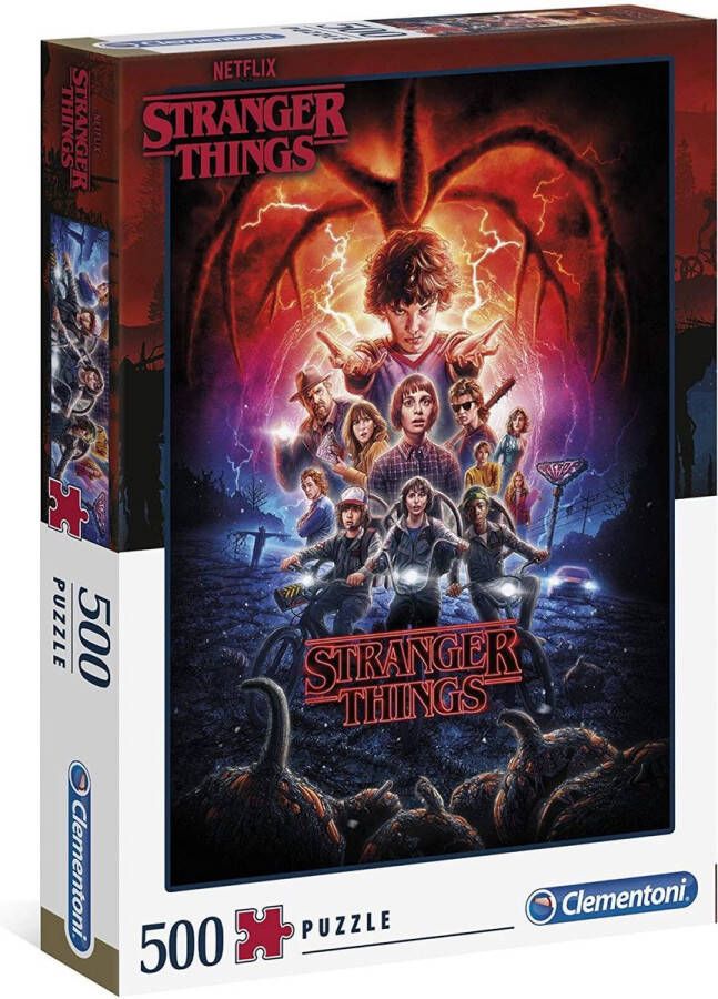 Clementoni Stranger Things Legpuzzel 500 stuk(s) Televisie films