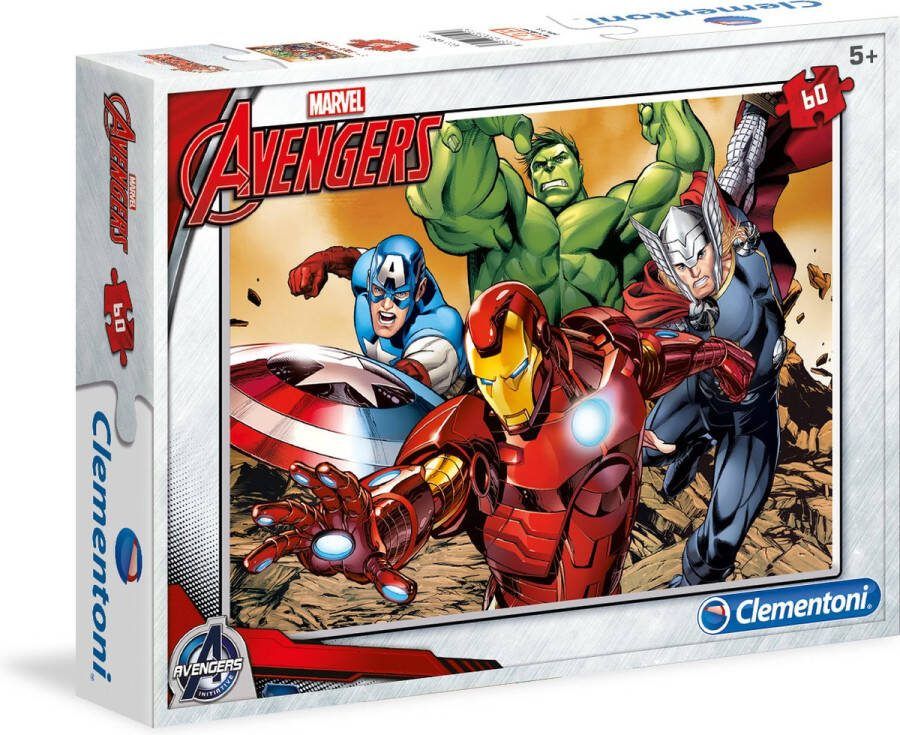 Clementoni The Avengers Legpuzzel 60 stuk(s) Strips
