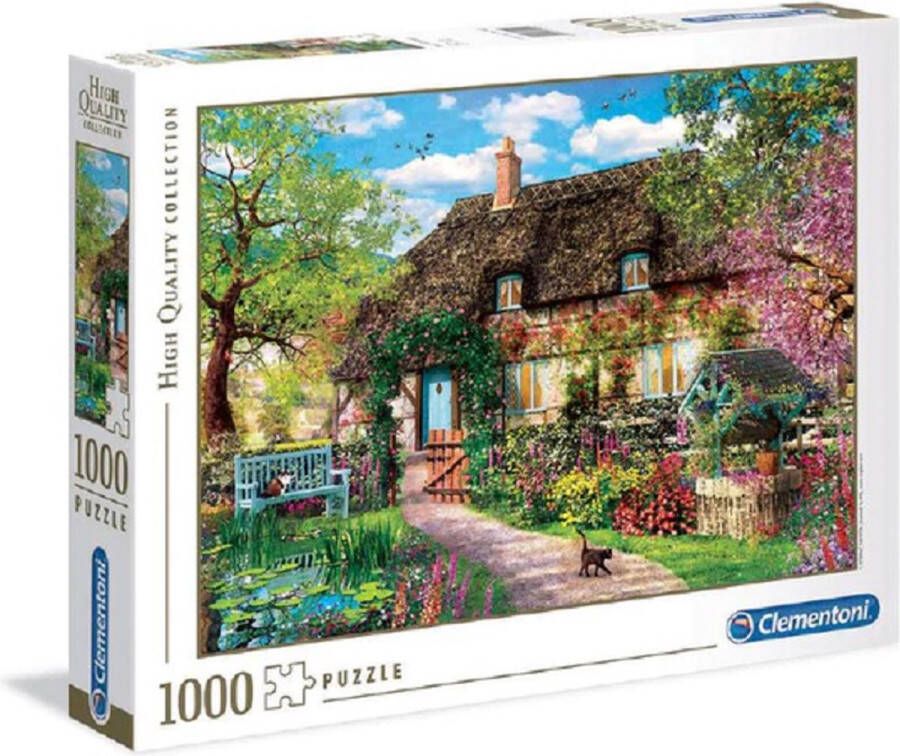 Clementoni The Old Cottage puzzel 1000 stukjes