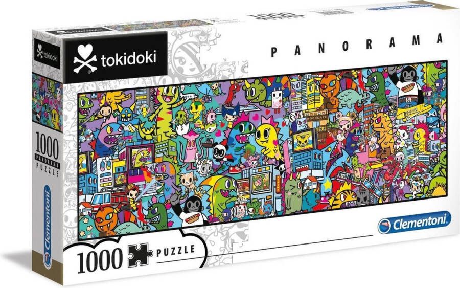 Clementoni Tokidoki Legpuzzel 1000 stuk(s) Stripfiguren