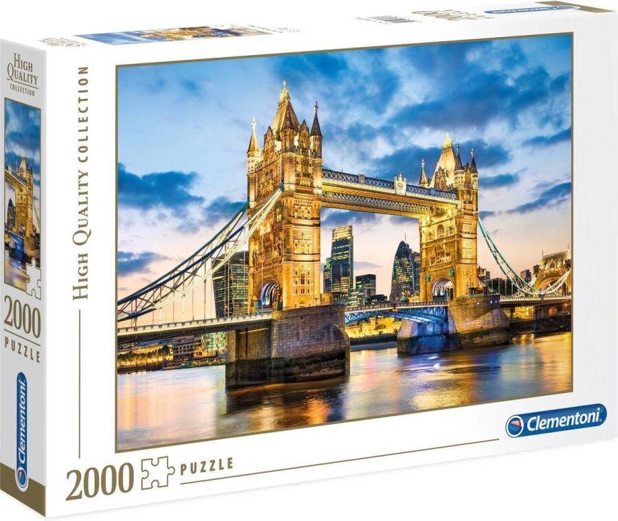 Clementoni Legpuzzel Tower Bridge 2000 Stukjes