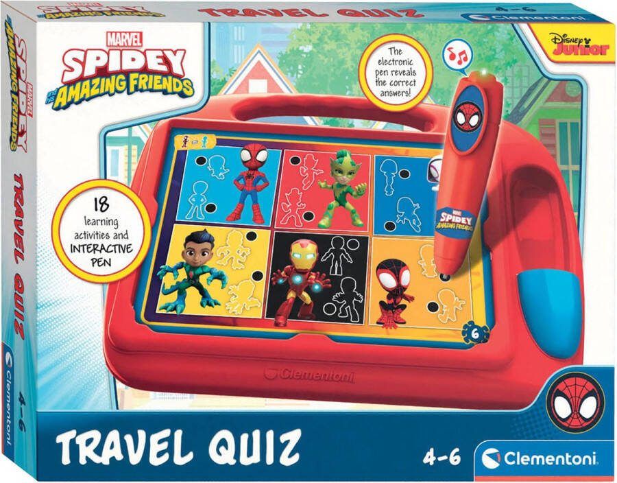 Clementoni TRAVEL QUIZ SPIDEY