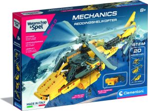 Clementoni Wetenschap & Spel Reddingshelikopter Constructiespeelgoed 8+ jaar 56023