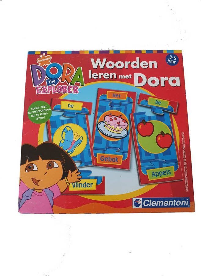 Clementoni Woorden leren met dora