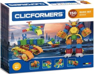 Clicformers bouwblokken Basic 150 pcs bouwset constructiespeelgoed