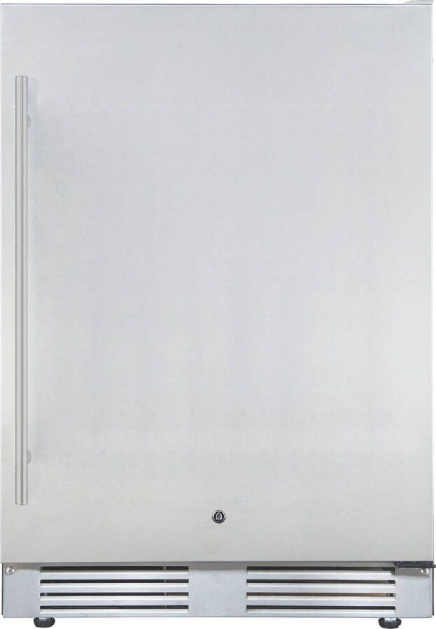 Climadiff FrigeluX RETT136A- outdoor koelkast 136 liter RVS vrijstaand of inbouw