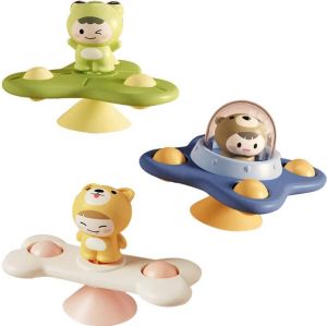 Cliste Fidget Toys Zuignap Spinner Speelgoed 3 stuks Fidget spinner Sensorisch Speelgoed Baby Badspeelgoed Speelgoed Badspinner NIEUW Kinderen!