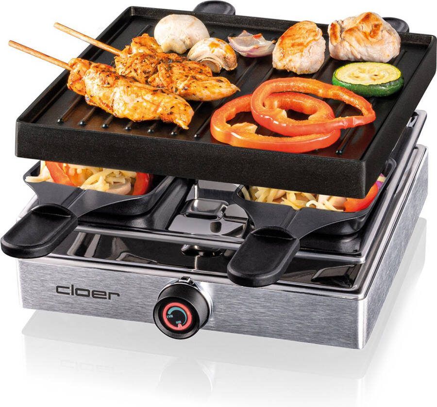 Cloer Raclette Grill (4 pers.) 6454