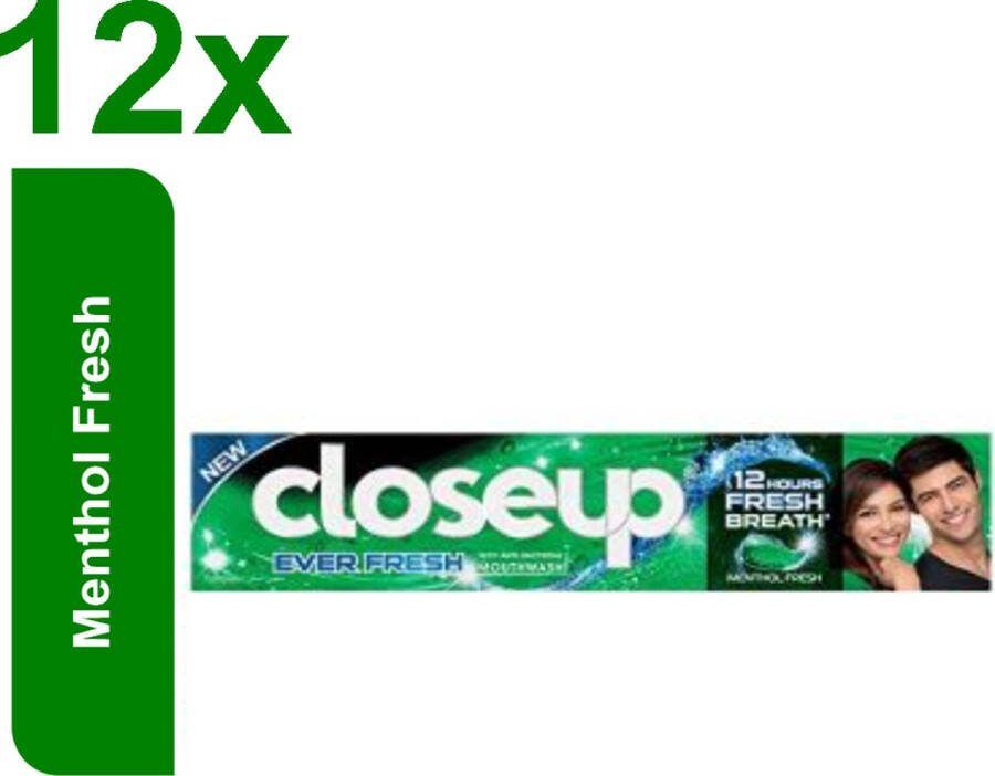 Close-up Menthol Fresh 12x 120ml Tandpasta Voordeelverpakking