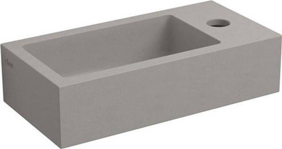 Clou Fontein Flush 3 Rechthoek 36x18x9cm Beton 1 Kraangat Rechts