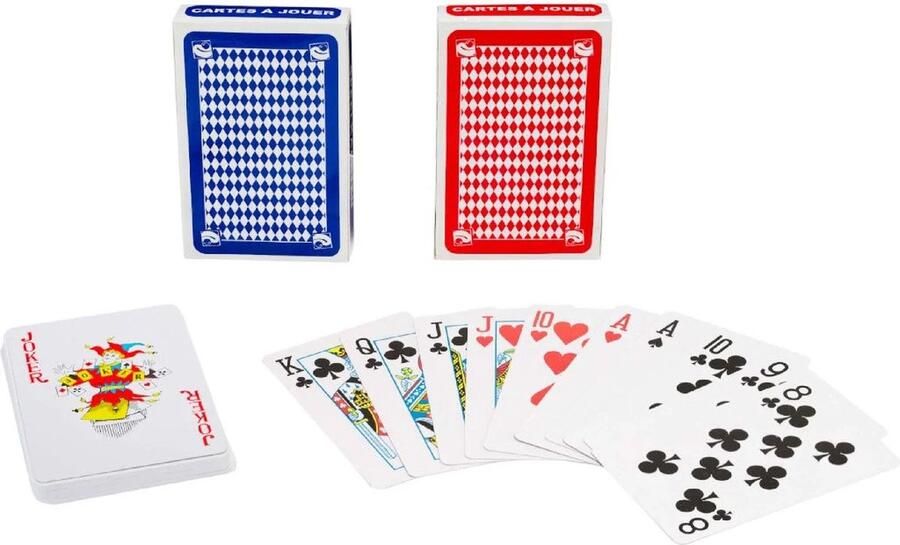 Clown Games Speelkaarten Internationale Poker Versie 2 Sets