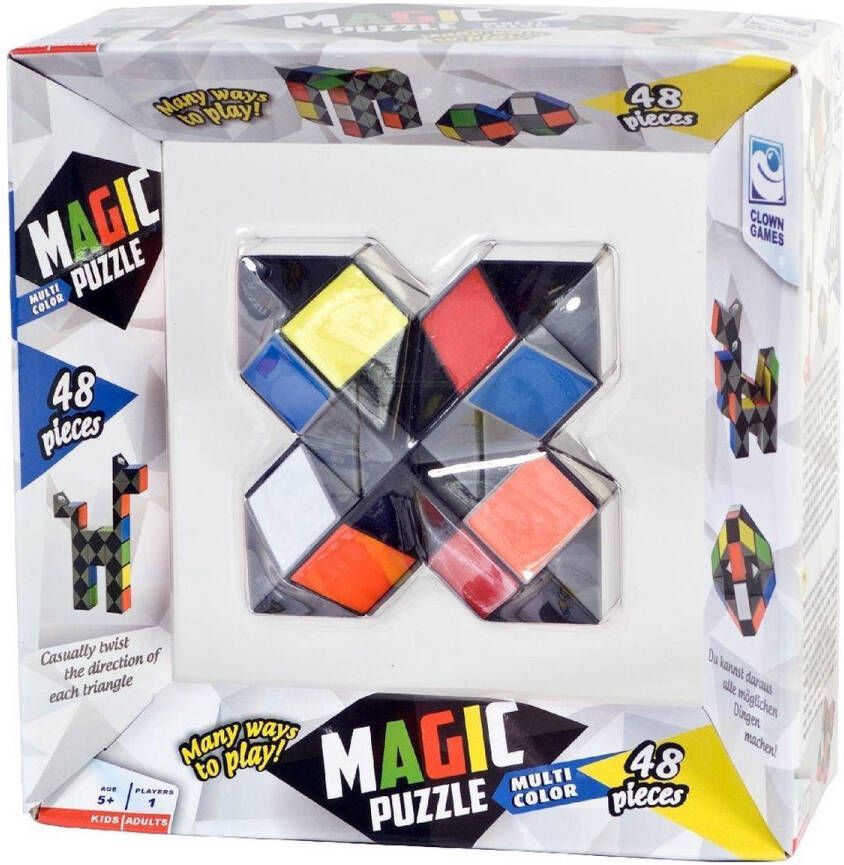 Clown Games Clown Magic Puzzle 48 delig Multicolor