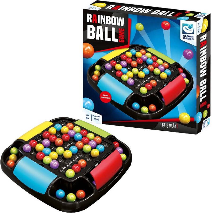 Clown Games Rainbow Ball Game Strategisch Spel