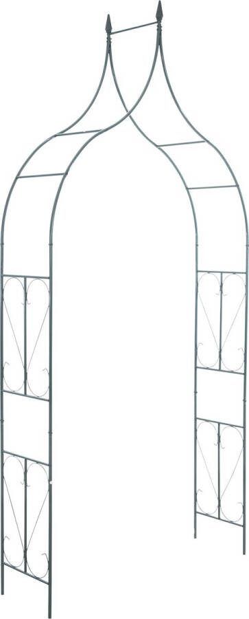 Clp Puntige gebogen Rozenboog Richtmaat; diepte 40 cm breedte 140 cm hoogte 240 cm