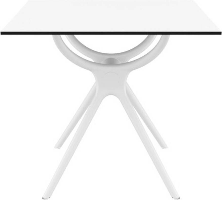 Clp Air Bijzettafel Kunststof wit