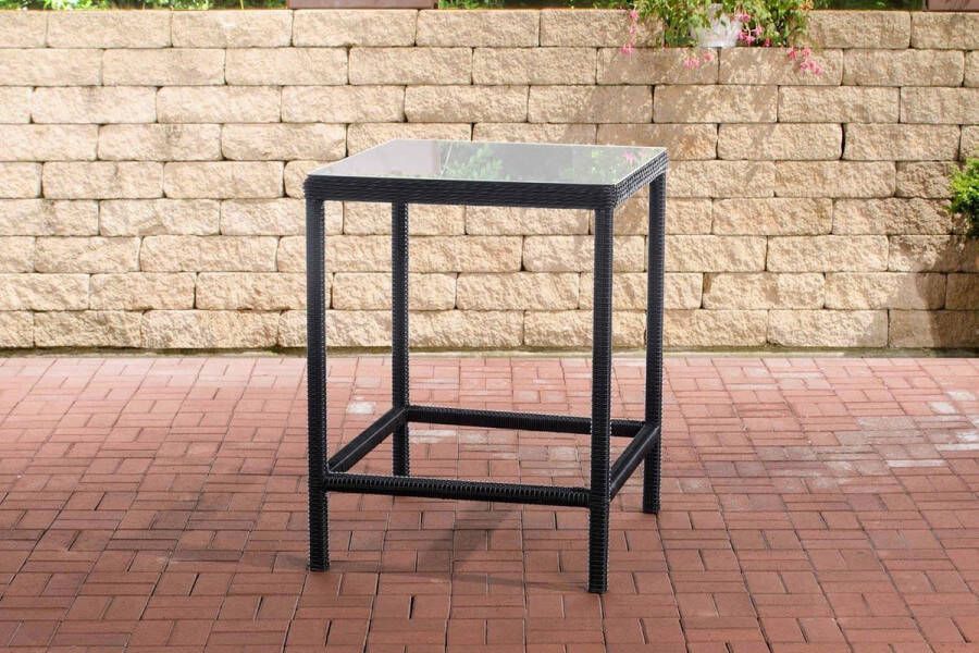 Clp Alia Tuintafel 5mm Poly rotan zwart