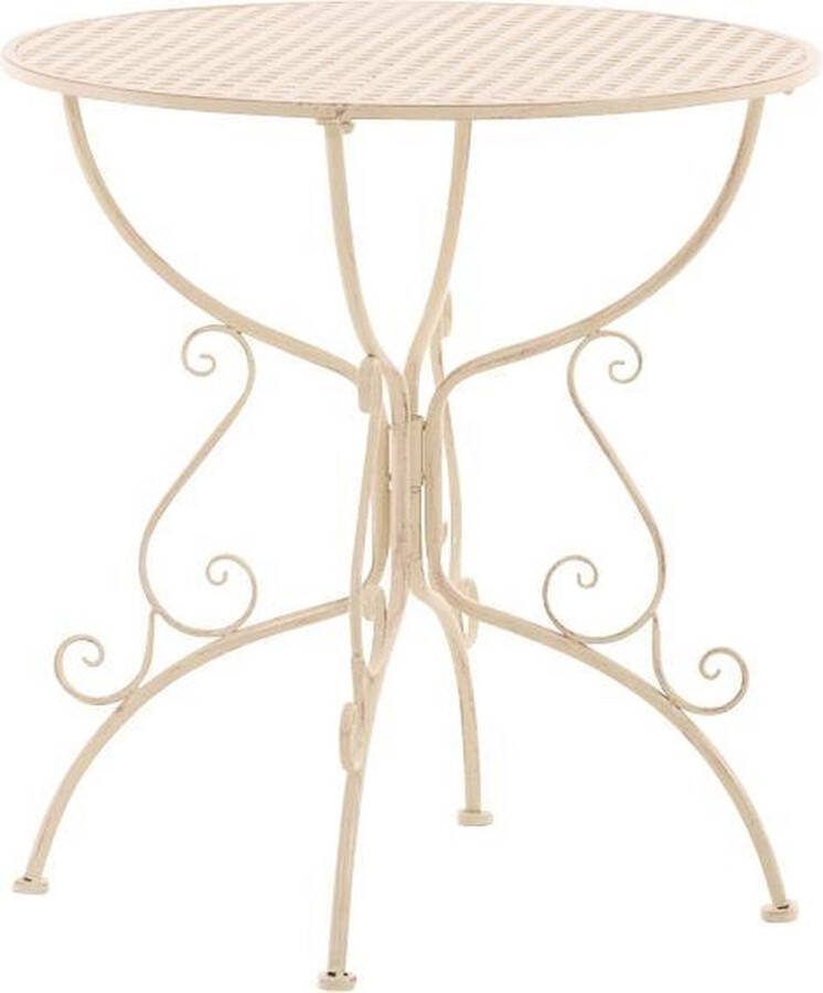 Clp Amanda Tuintafel antiek creme