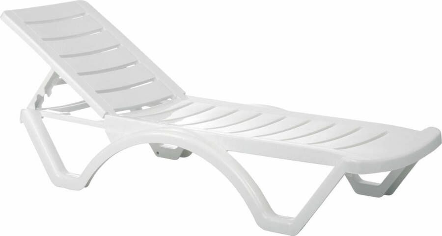 Clp Aqua Set van 10 ligstoelen Wit