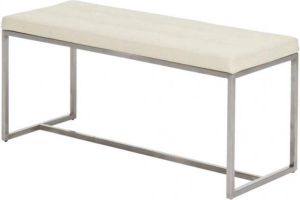 Clp Barci Zitbank Kunstleer creme