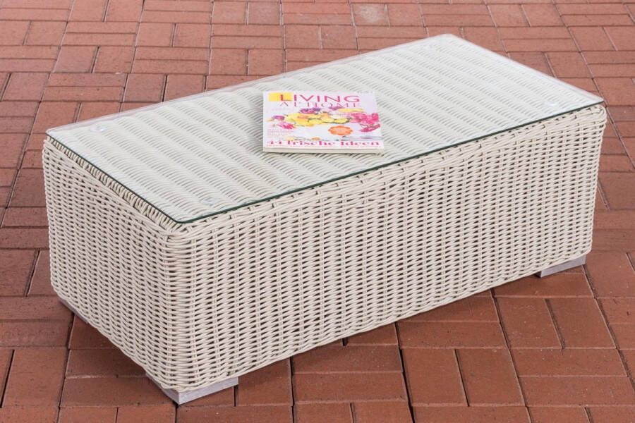 Clp Bijzettafel Tessera 5mm parelwit