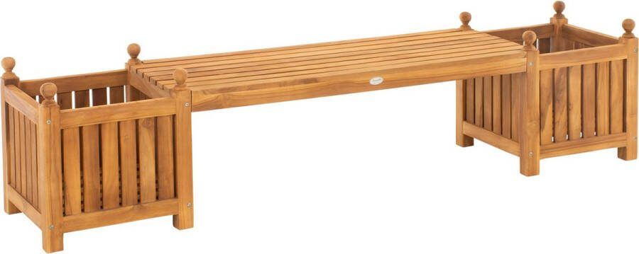 Clp Boston Teak bank voor tuinterras of balkon Weerbestendige bank teak