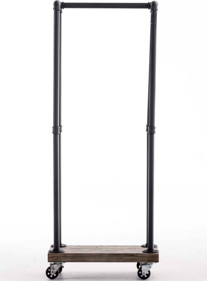 Clp Forks Houtopslag Brandhoutrek Binnen Voor haardhout 60 x 30 x 150 cm zwart