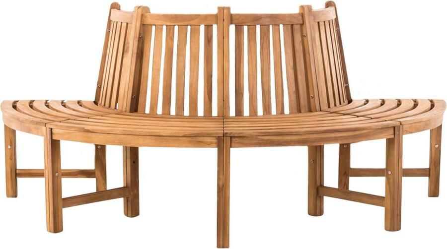 Clp Leming Boombank Tuinbankje Massief teak 200 cm