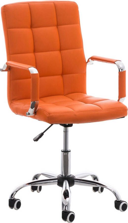 Clp Deli V2 Bureaustoel Ergonomisch Voor volwassenen Kunstleer oranje