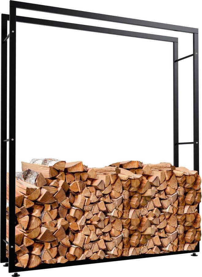 Clp Keri Brandhoutrek zwart 25x150x175 cm
