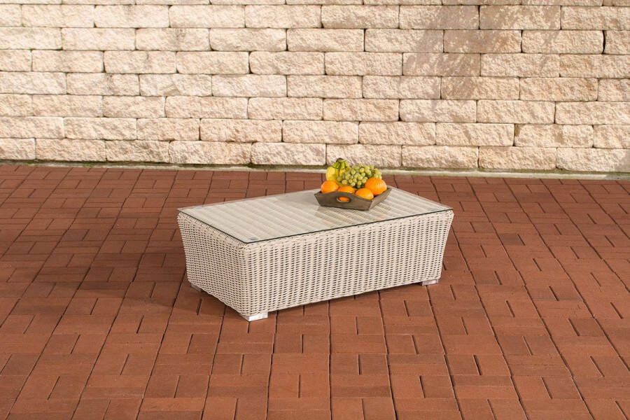 Clp Mandal Loungetafel 5mm parelwit