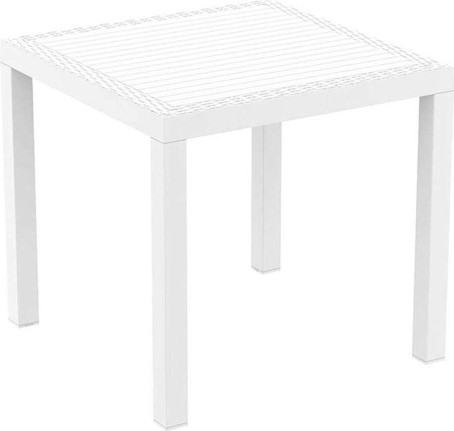 Clp Orlando 80 x 80 cm Tafel wit