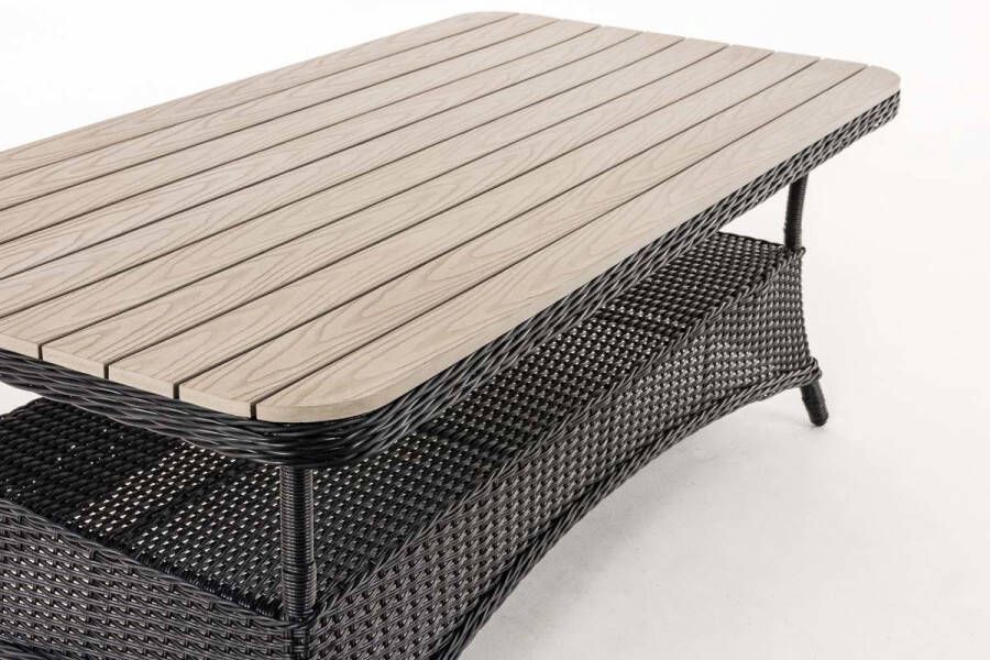 Clp Pandora Loungetafel Grijs gemeleerd 160 x 80 cm
