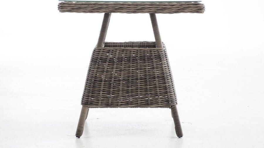 Clp Santa Lucia 70 x 70 cm Tafel grijs gevlekt
