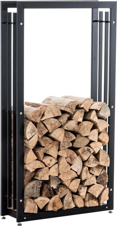 Clp Skadi Brandhoutrek zwart 25x40x150 cm