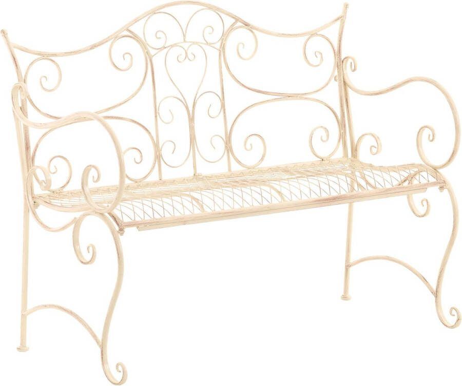 Clp Tara Tuinbank antiek creme