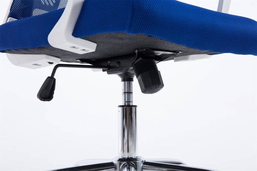 Clp Tracy Bureaustoel Voor volwassenen Met armleuningen Ergonomische blauw chroom
