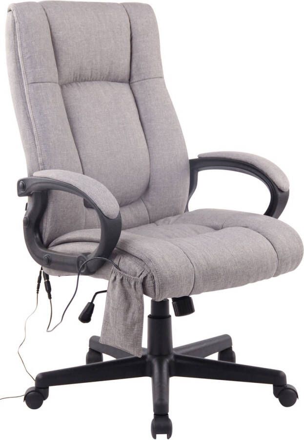 Clp XL Sparta XM Bureaustoel Voor volwassenen Met armleuningen Ergonomische Stof grijs