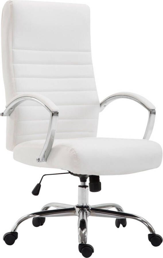 Clp XL Valais Bureaustoel Ergonomisch Met armleuningen Voor volwassenen Kunstleer wit