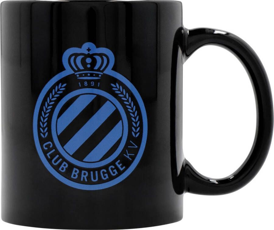 Club Brugge tas mok big logo zwart