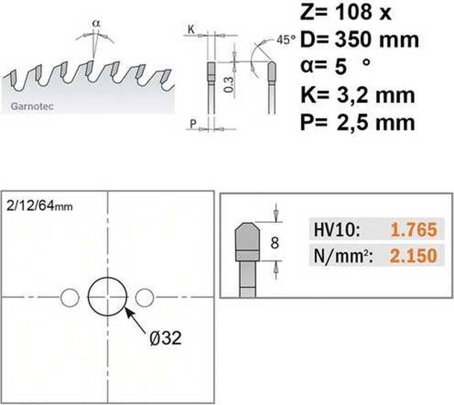 CMT Cirkelzaag voor non-ferro metalen Zagen