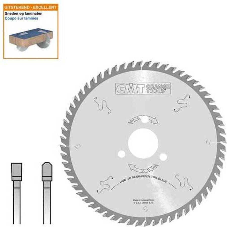 CMT Opdeelcirkelzaagblad Cirkelzaag Materiaal 1 Stuk(s)