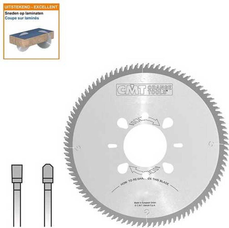 CMT Opdeelcirkelzaagblad Cirkelzaag Materiaal 1 Stuk(s)