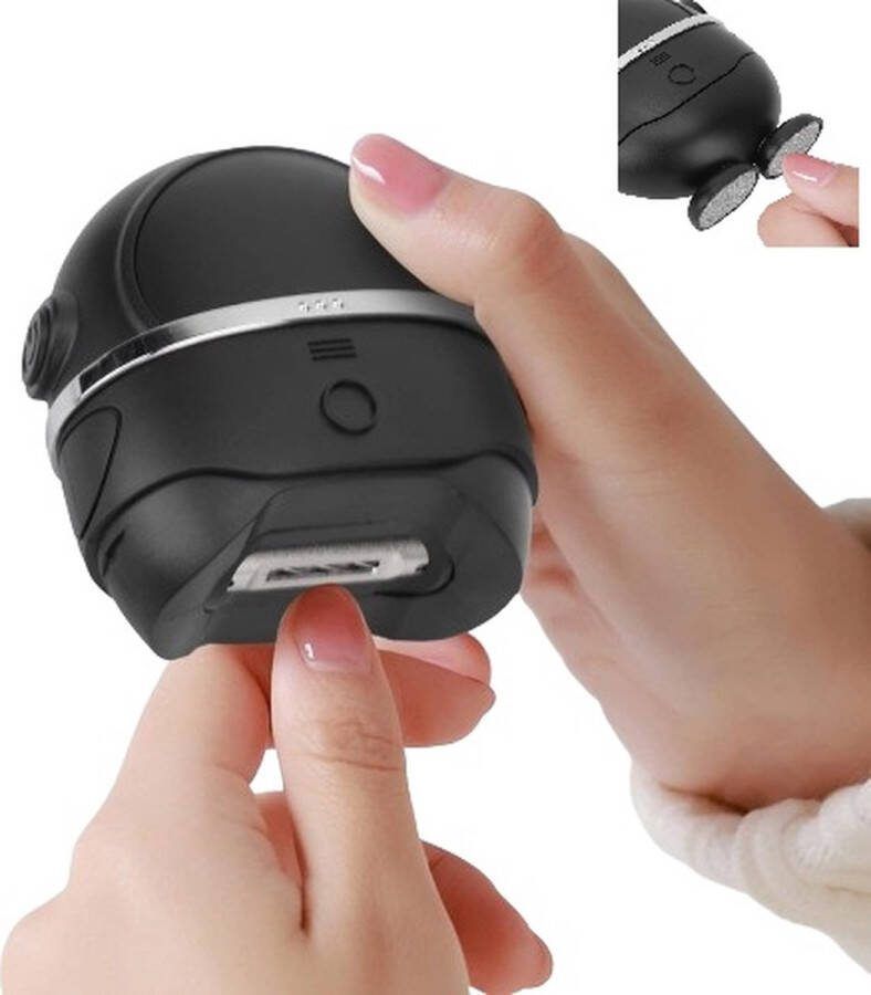 Homevector Elektrische Nagelknipper Trimmen en Vijlen in één -Roze-3D precieze opening Nageltrimmer Nagelvijl Electric Anti-splash Nail Clippers -Voor alle leeftijden