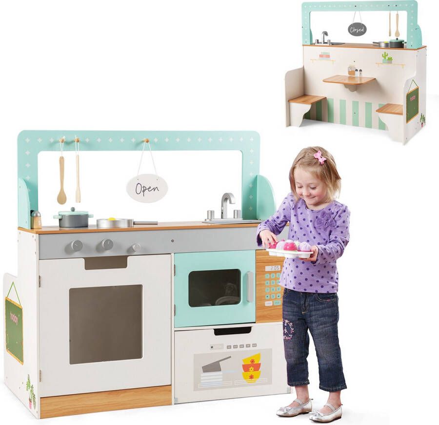 COAST™ Coast 2 in 1 Kinderkeuken Voor Kinderen Speelset Groen