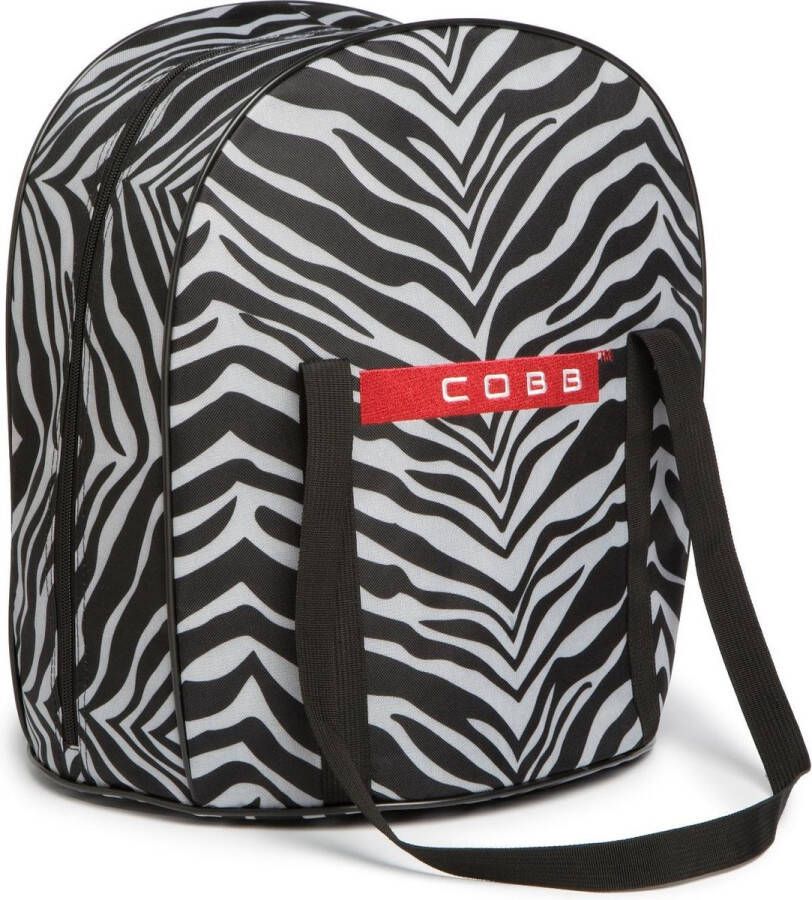 Cobb Tas XL Zebra BBQ accessoires Zwart Wit Polyester 306 gram