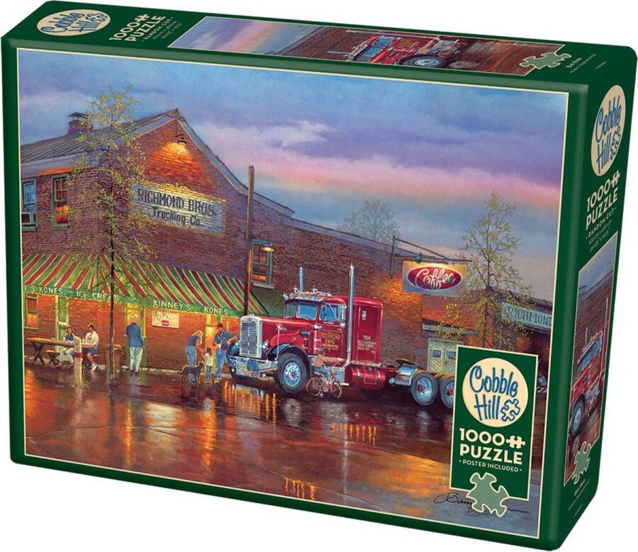 Cobble Hill puzzle 1000 pieces Big Red till end of stock