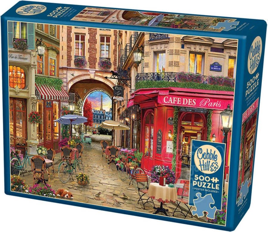 Cobble Hill puzzel Café des Paris 500 stukjes