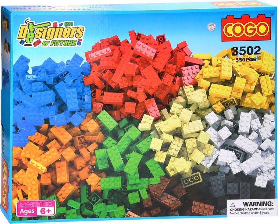 Cobi COGO 3502 Basisset bouwstenen 550 stuks