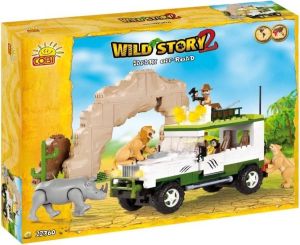 Cobi Wild Story Jeep Bouwstenen Set Constructiespeelgoed