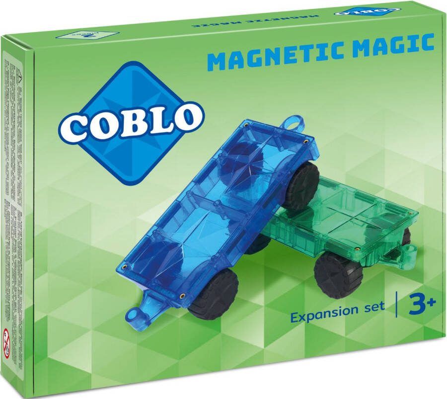 COBLO Uitbreidingsset Auto onderstellen Magnetisch speelgoed Auto Speelgoed STEM speelgoed Kerstkadootjes Kerstcadeau kinderen Speelgoed 3 jaar t m 12 jaar Kerstkado